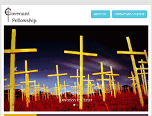 Tablet Screenshot of covenantfellowshiprbc.com